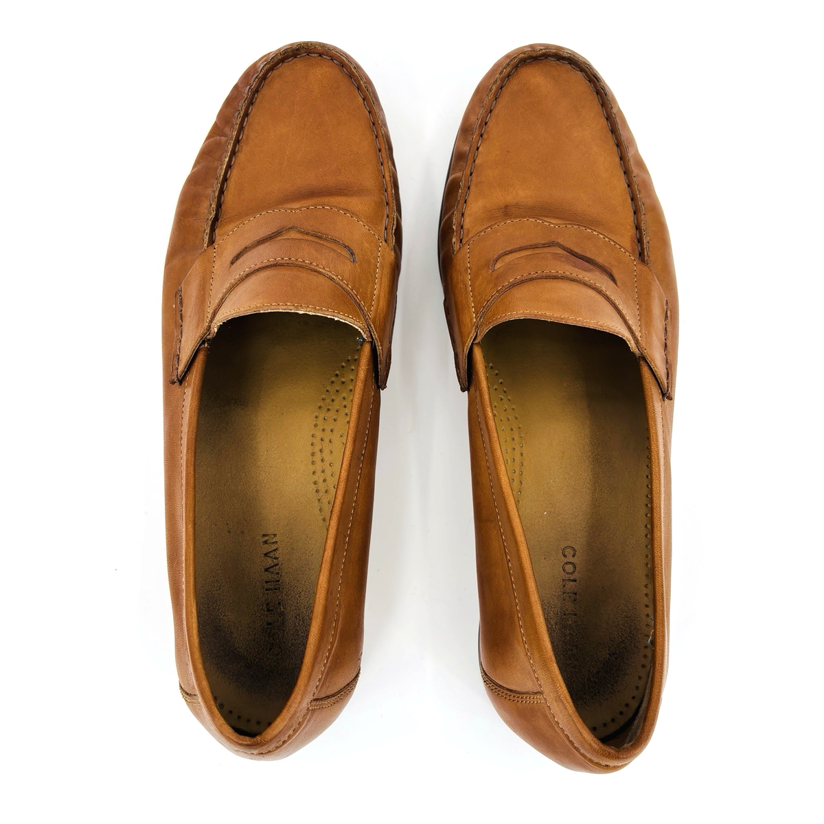 Cole Haan Shoes Mens 11.5 Brown Leather Grand OS Penny Loafers Slip On Dress Men main image 4