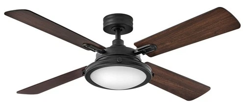 Hinkley Lighting 903254F-LID Collier 54" 4 Blade Indoor LED Smart - Black - Picture 1 of 8