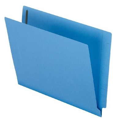 Esselte End Tab Folder - Letter - 8.50'' X 11'' - 0.75'' Expansion - 2 Fastener -
