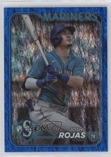 2024 Topps Series 2 Blue Foil 563/999 Josh Rojas #487 9bg