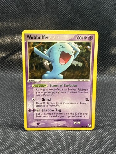 Wobbuffet 28/92 EX Legend Maker Regular LP Pokemon TCG