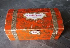 Alte Seifen Papp Schachtel Roger & Gallet Parfumeur Paris Pappschachtel