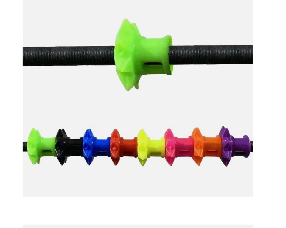 Bowmar Archery Nose Button - Green BMAGN Bow Hunting Anchor USA MADE - Image 2 of 2