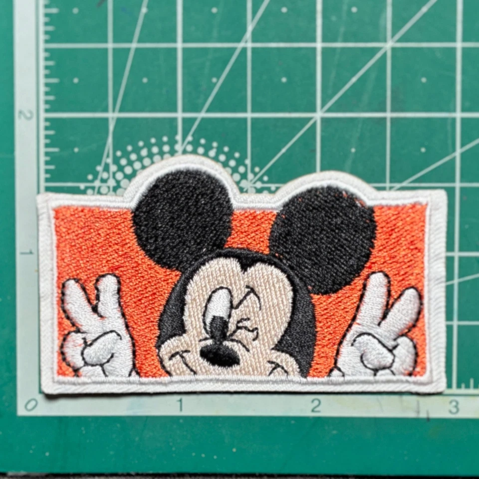 Lot of 3 Self Adhesive Stick-On Patches Mickey Mouse Winnie the Pooh Tigger - Image 3 of 4