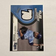 Luis Patino 2021 Topps Update Major League Materials Black Jersey Rookie /199