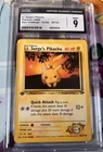 Lt. Surge's Pikachu 84/132 Gym Challenge CGC 9