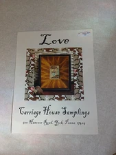 Carriage House Samplings Cross Stitch Pattern Love
