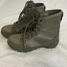 EUC VIKTOS Tactical Johnny Combat OPS BOOT Waterproof Olive Boots Men's Size 6