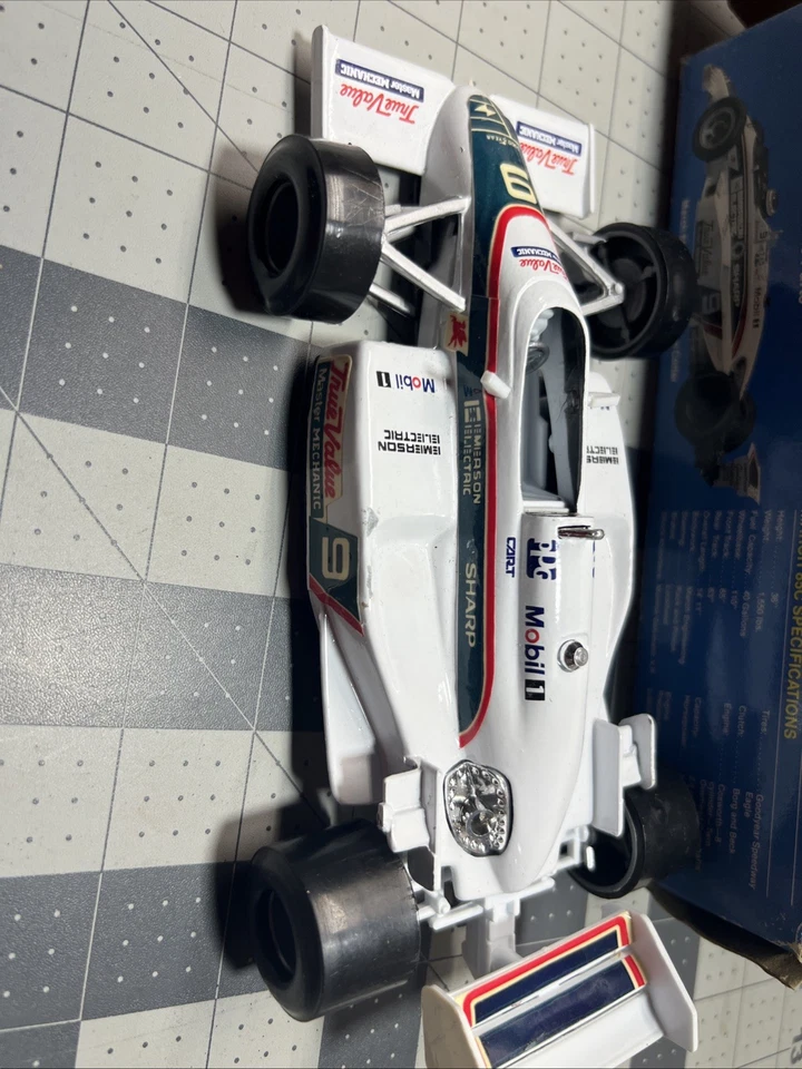 Indy Car escala 1/24 marzo 85C-Cosworth TEAM COTTER carreras Die Cast Metal móvil Foto 2 de 4