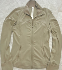 Lululemon Women s Beige Define Jacket- Full Z...