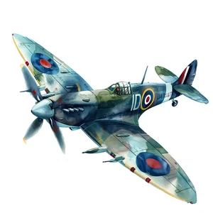 Military World War Planes Fighter Jet Bomber Aeroplane Self Adhesive Sticker