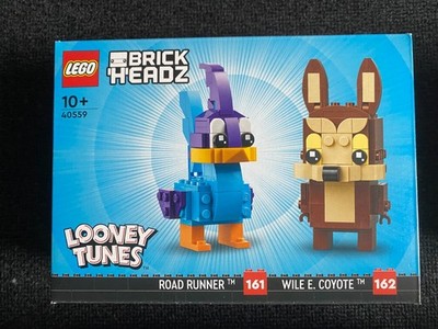 LEGO Brickheadz Looney Tunes Road Runner Wile E. Coyote + Disney 100