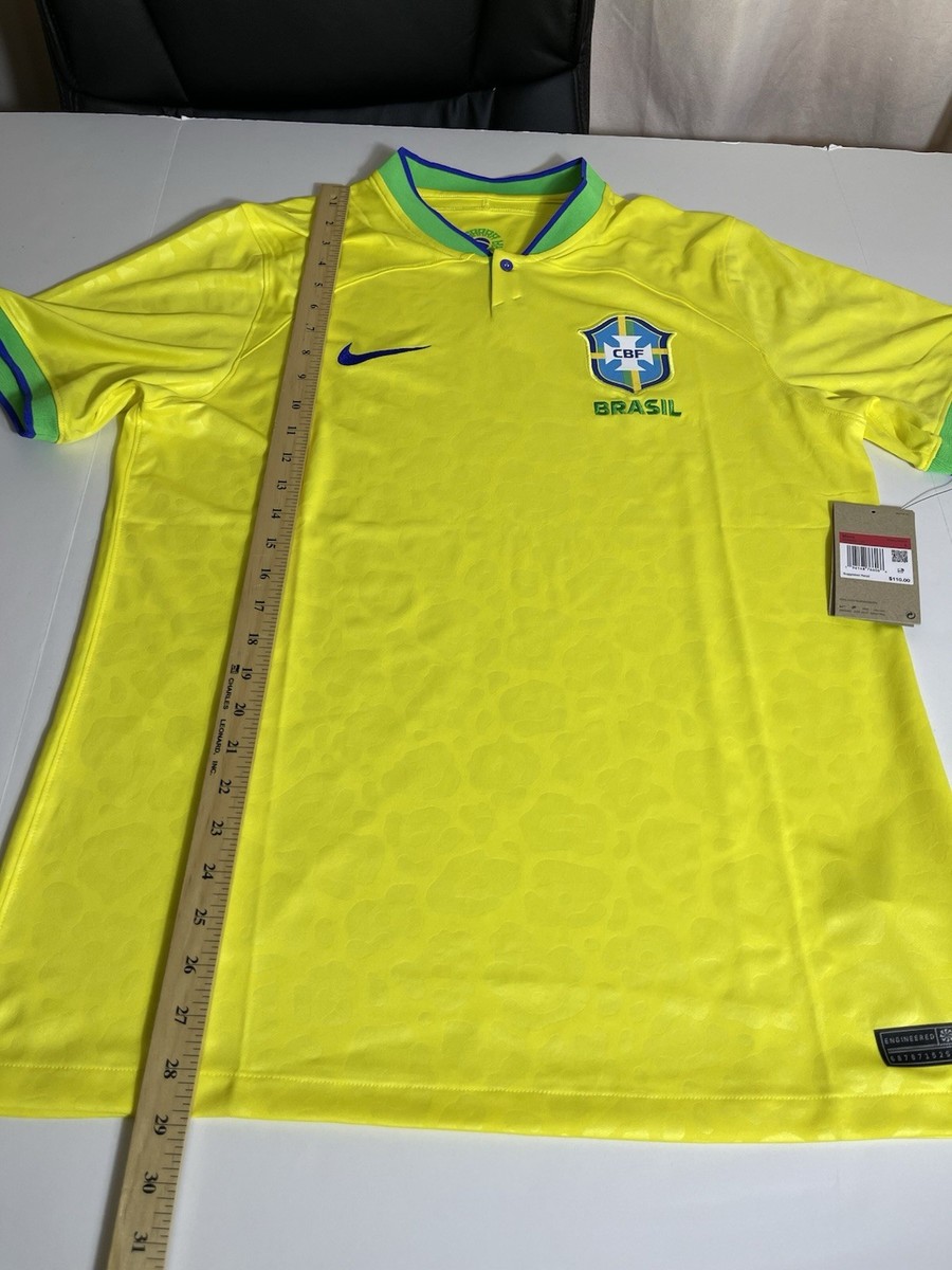 Nike Soccer Brazil National Team Seleção Brasileira Home Jersey