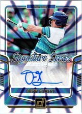 2024 Panini Donruss Drew Gilbert Signature Series Laser Auto