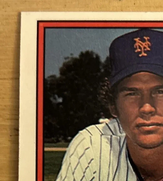 1982 Donruss Mike Jorgensen Baseball Card 224 Mets IF/OF Mid-Grade O/C & Corners - Image 2 of 4