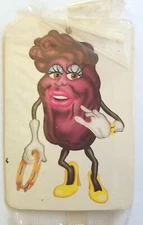 1988 California Raisins Auto car Hanging air freshener Still Scented CALRAB Vtg 