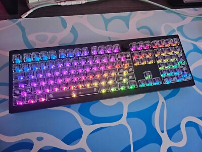 Keychron V6 MAX | Custom Wireless Hotswap 96% Keyboard, Akko Lavender Switches