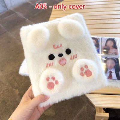 A6 Cute Plush Kpop Idol Photo Album Binder Removable Card Collect