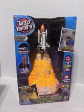 Night Light  Sound Space Shuttle Rocket Table Lamp Astro Venture For Kids Room