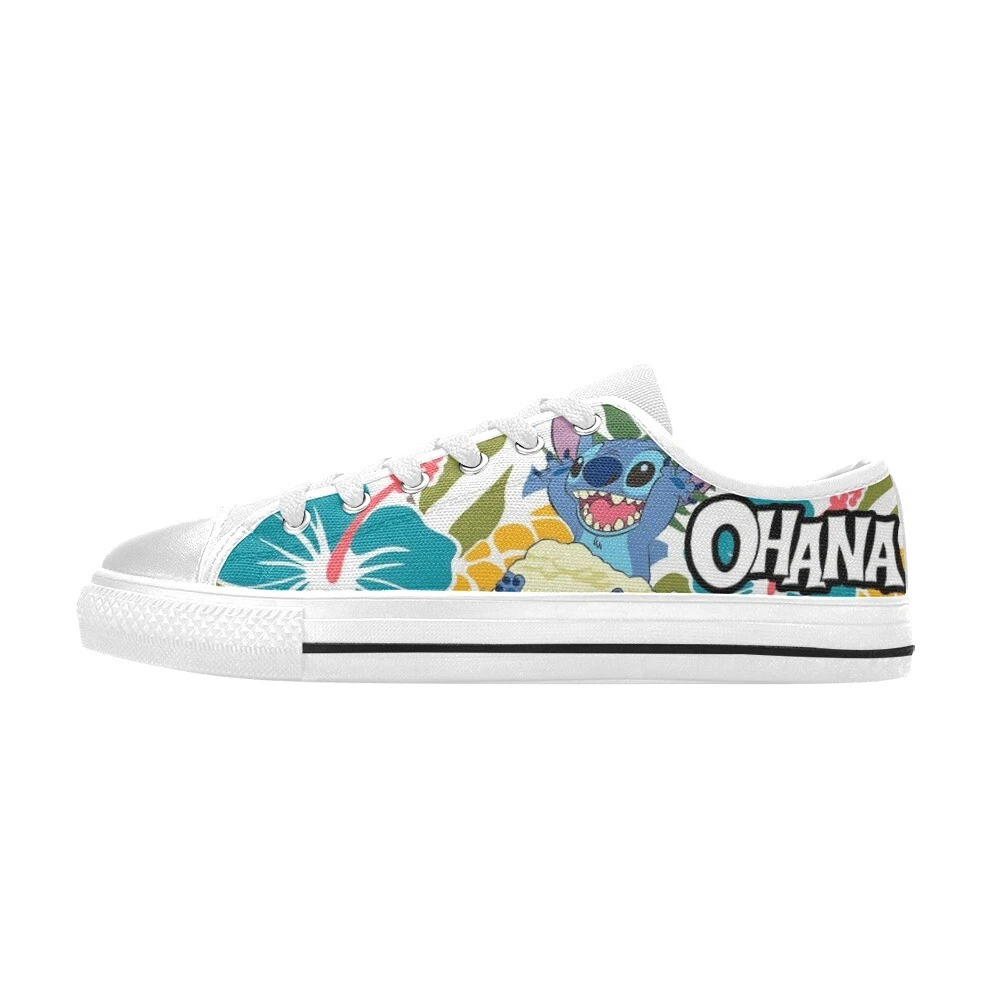 Stitch Ohana Low Top Shoes Sneakers