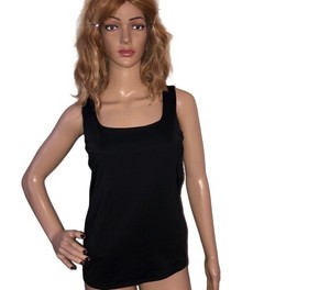 black spandex tank top