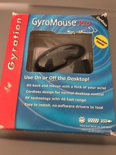 GyroMouse Gyro-Pro RTL In Original Retail Box RF technology Cordless PS/2 Base