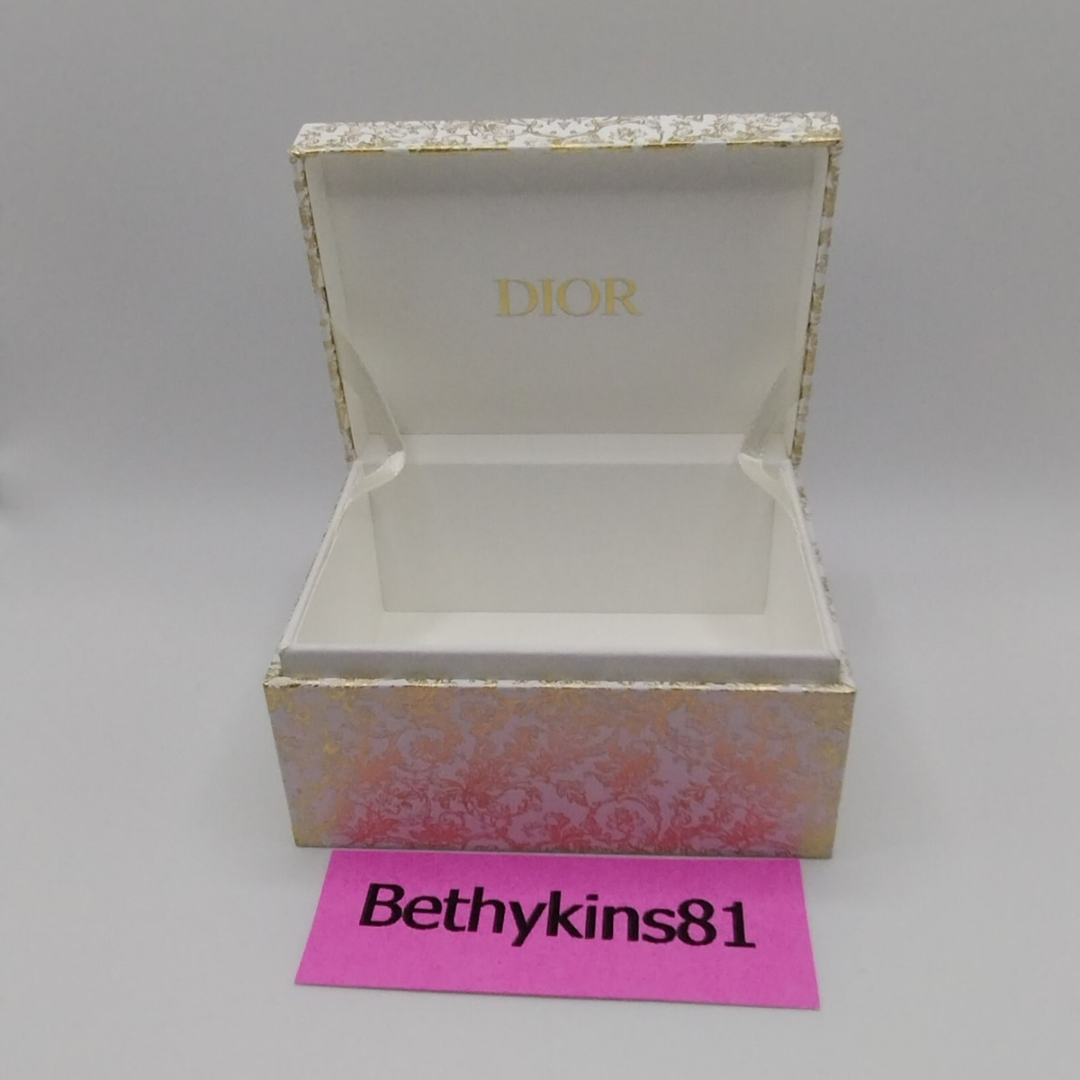 Dior Jewelry Box 2023 Holiday Platinum Member Season White