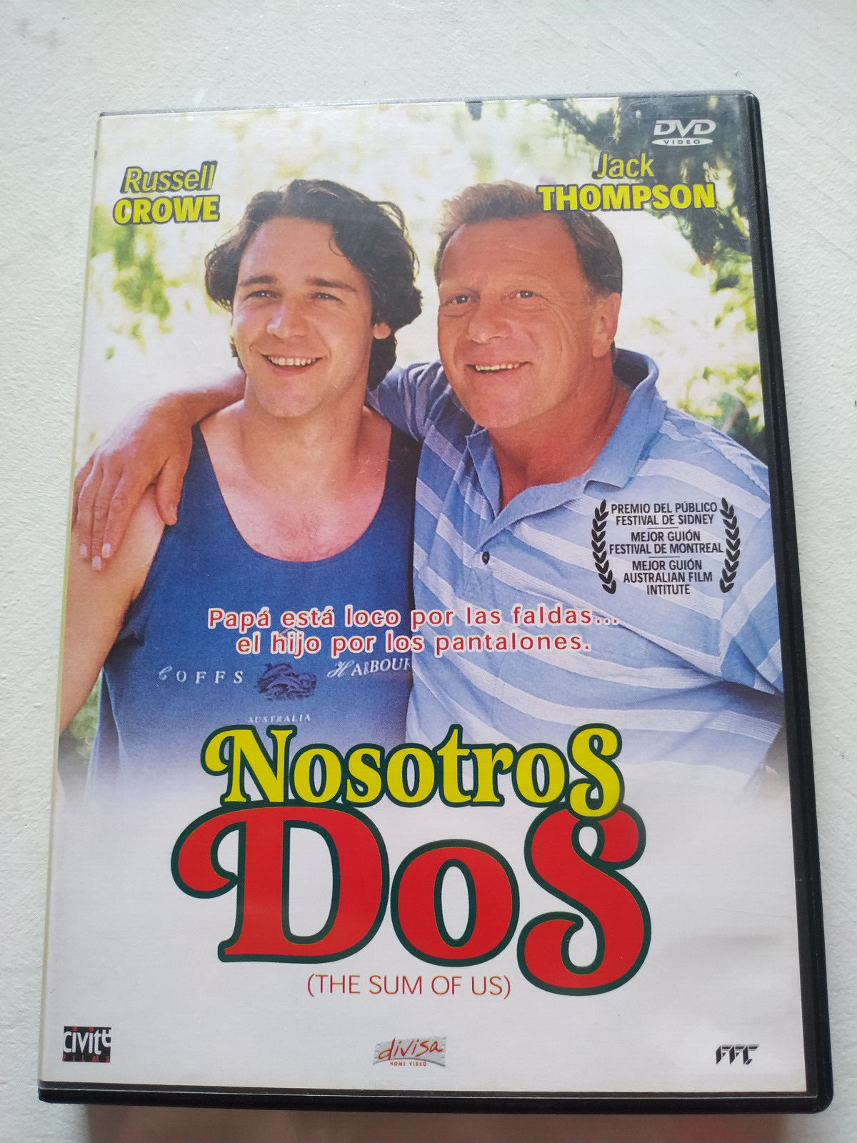 We Two Russell Crowe Jack Thompson - DVD Spanish English Region 2 Am