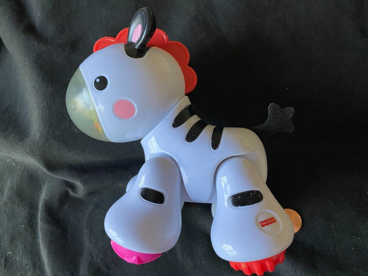 Fisher Price Clicker Pals ZEBRA1999 Amazing Animals Clacker
