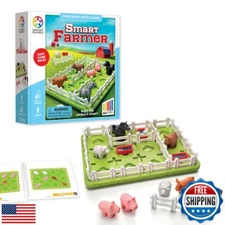 SmartGames Smart Farmer Board Game, a Fun, STEM Focused Cognitive Skill-Build