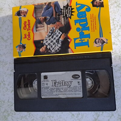 Friday (VHS, 1995) Movie - Ice Cube & Chris Tucker 794043418839| eBay