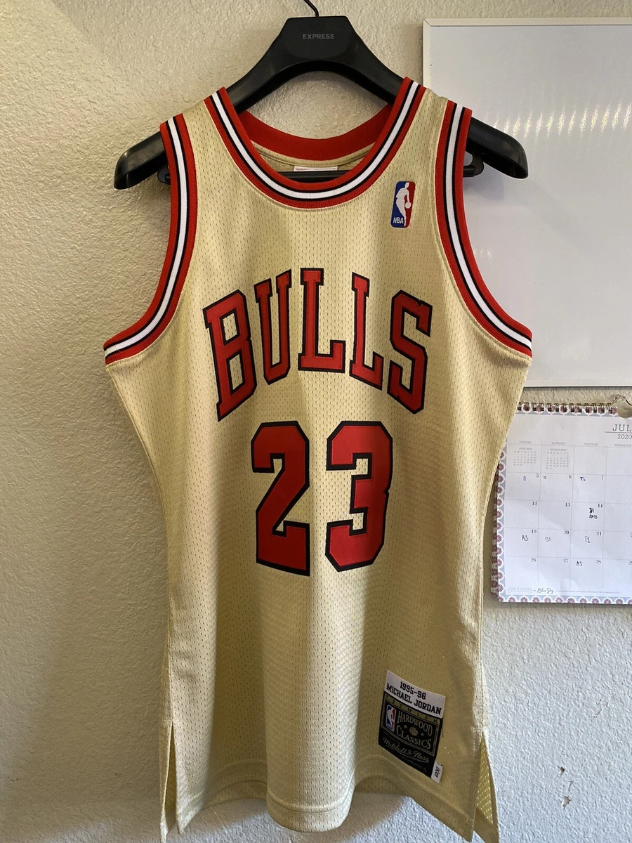 Michael jordan cheap jersey gold