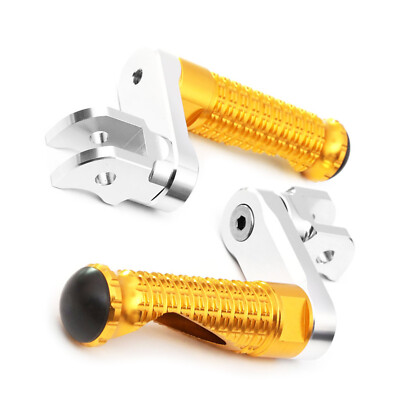 Gold 40mm Lowering Front Foot Pegs M-PRO For Monster 800 /ie All Year