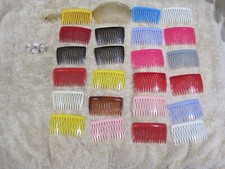 Vintage Pastic Hair Combs ot of 26