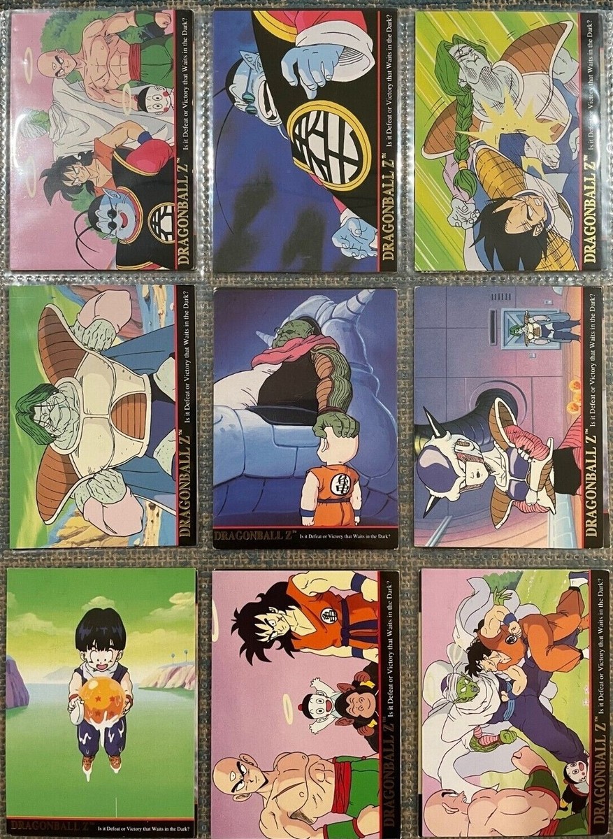 Dragon Ball Z 1998 Trading Cards Series 2 Set Cards 1-72 Dragon Ball Z 1998 Trading Cards Series 2 Set Cards 1-72
