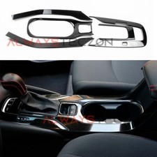 Für Toyota Corolla 2019-2022 Schwarz Schaltknauf + Wasserbecher Abdeckleiste