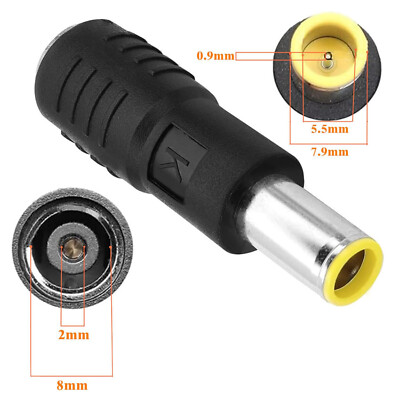 DC 7909 Male to DC 8020 Female Adapter for Solar Panel Generator Power Station