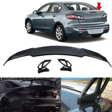 Universal V-style Rear Trunk Wing Racing Spoiler Fit For Mazda 3 Sedan 2004-2022