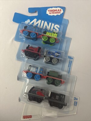 Thomas & Friends Minis 8 Pack Trains 2015 Metallic Percy Samson Spencer Gordon