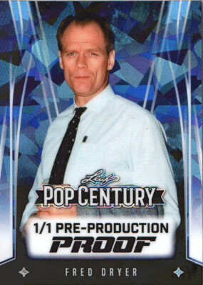 2025 Leaf POP Century Pre-Production Proof Crystals Blue Fred