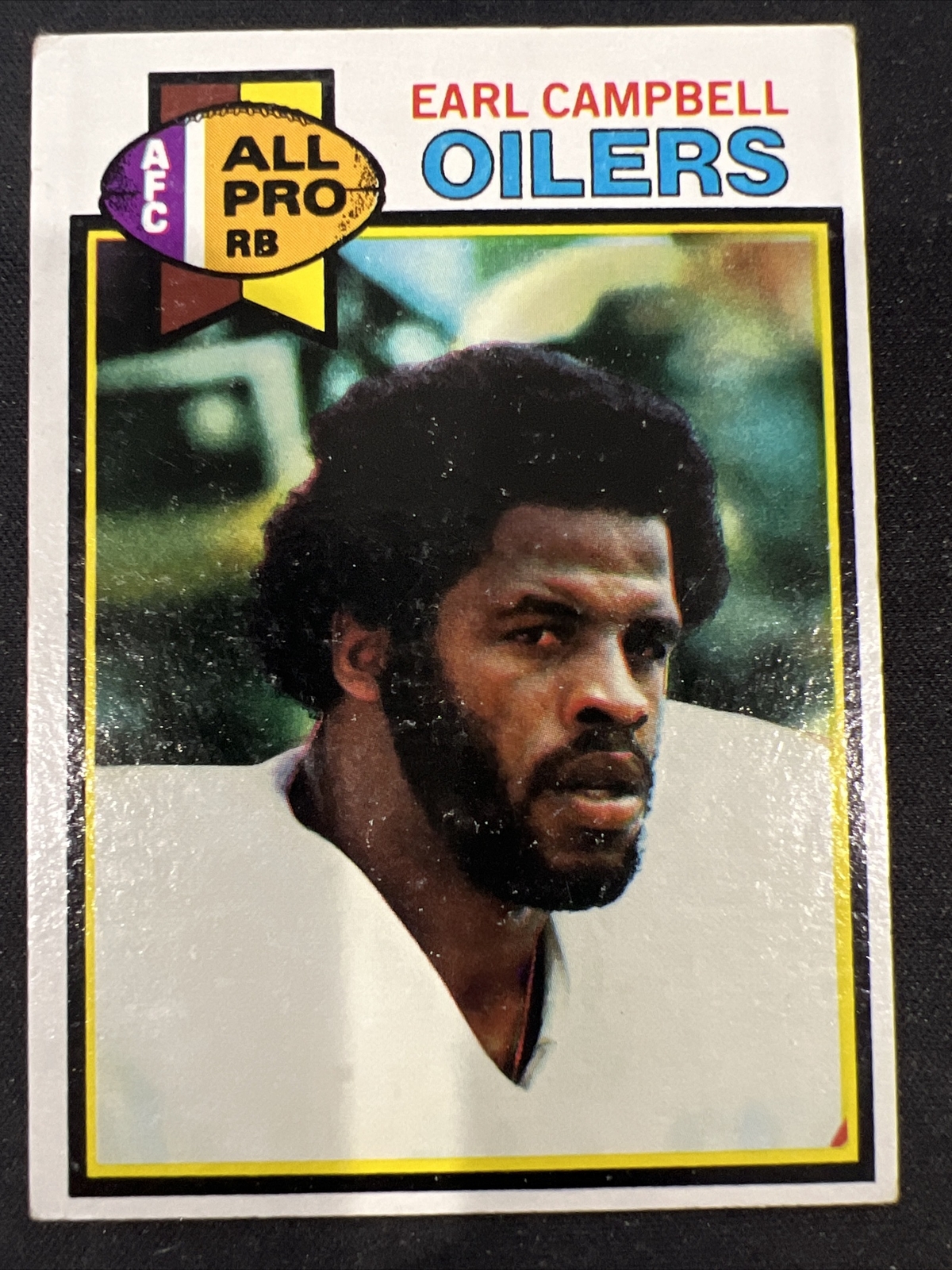 1979 Topps #390 Earl Campbell  ROOKIE RC Houston Oilers HOF