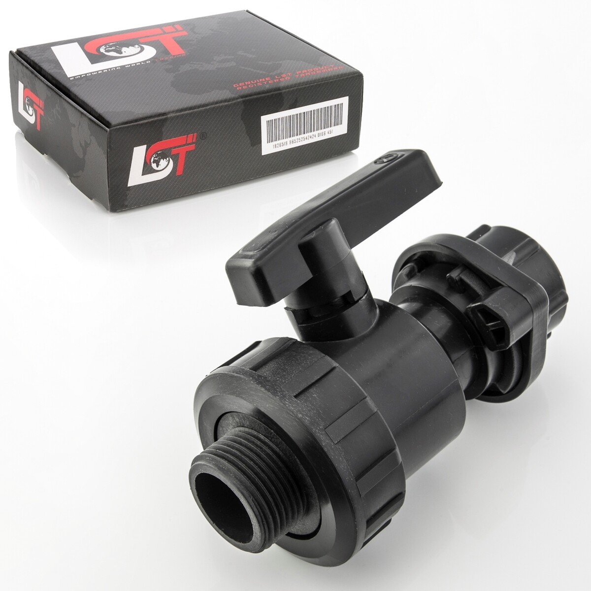 Válvula De Cierre De Bola Conexión Válvula De Cierre Rosca PE-Tubo "IG x 1"AG