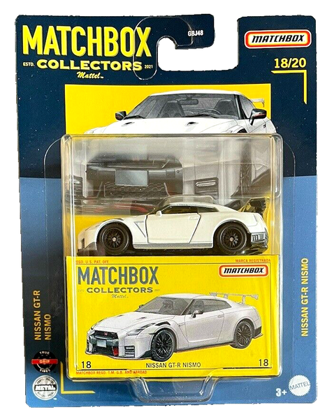 Matchbox Nissan Gtr Nismo R35 18/20 2022 1:64 Modellauto Spielzeug Skyline Jdm-image