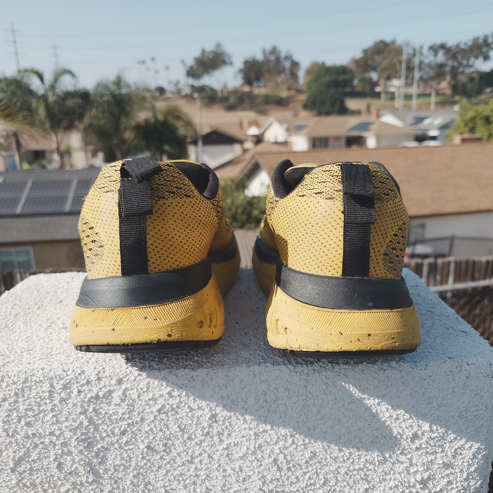 Keen Wk400 Sneaker da Passeggio Giallo Nero Uomo Taglia 8 1027483 Sneakers