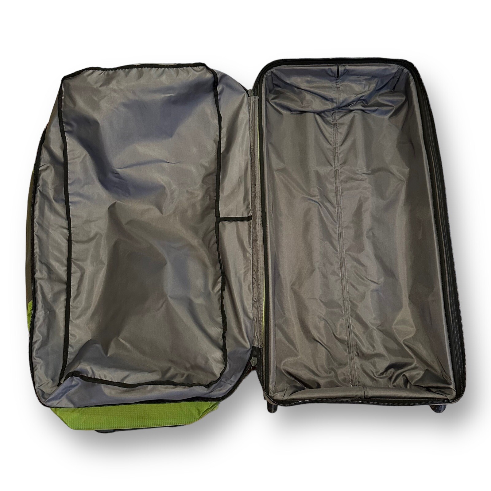 Eddie Bauer Expedition 34 Rolling Duffel Travel Bag Green 34”x17”x8” eBay