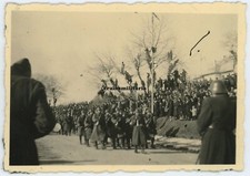 Orig. Foto rumänische Parade am Casino in CONSTANTA Rumänien 1941 Konstanz