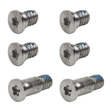 SILVER BOTTOM CASE SCREWS - MacBook Pro 13 A1706 2016 2017 A1989 2019 A2251 2020