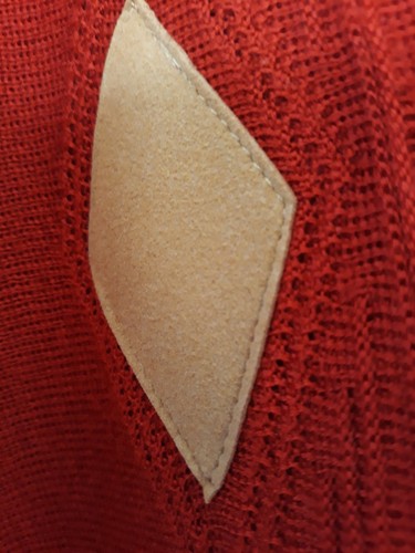 MAN'S CREW NECK JUMPER GABICCI ....SIZE M....LOVELY RED...VINTAGE... - Picture 5 of 9