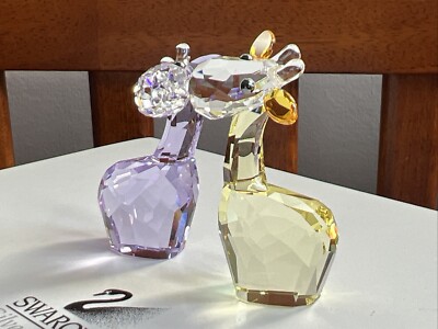 Swarovski Lovlots Chit and Chat Giraffes 5004632 New in box. | eBay
