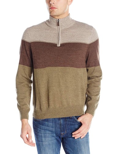 Dockers Men's Long Sleeve Quarter Zip 